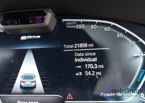 2023 BMW 530E z USA, uszkodzony, nr VIN WBA13AG08PCN19052